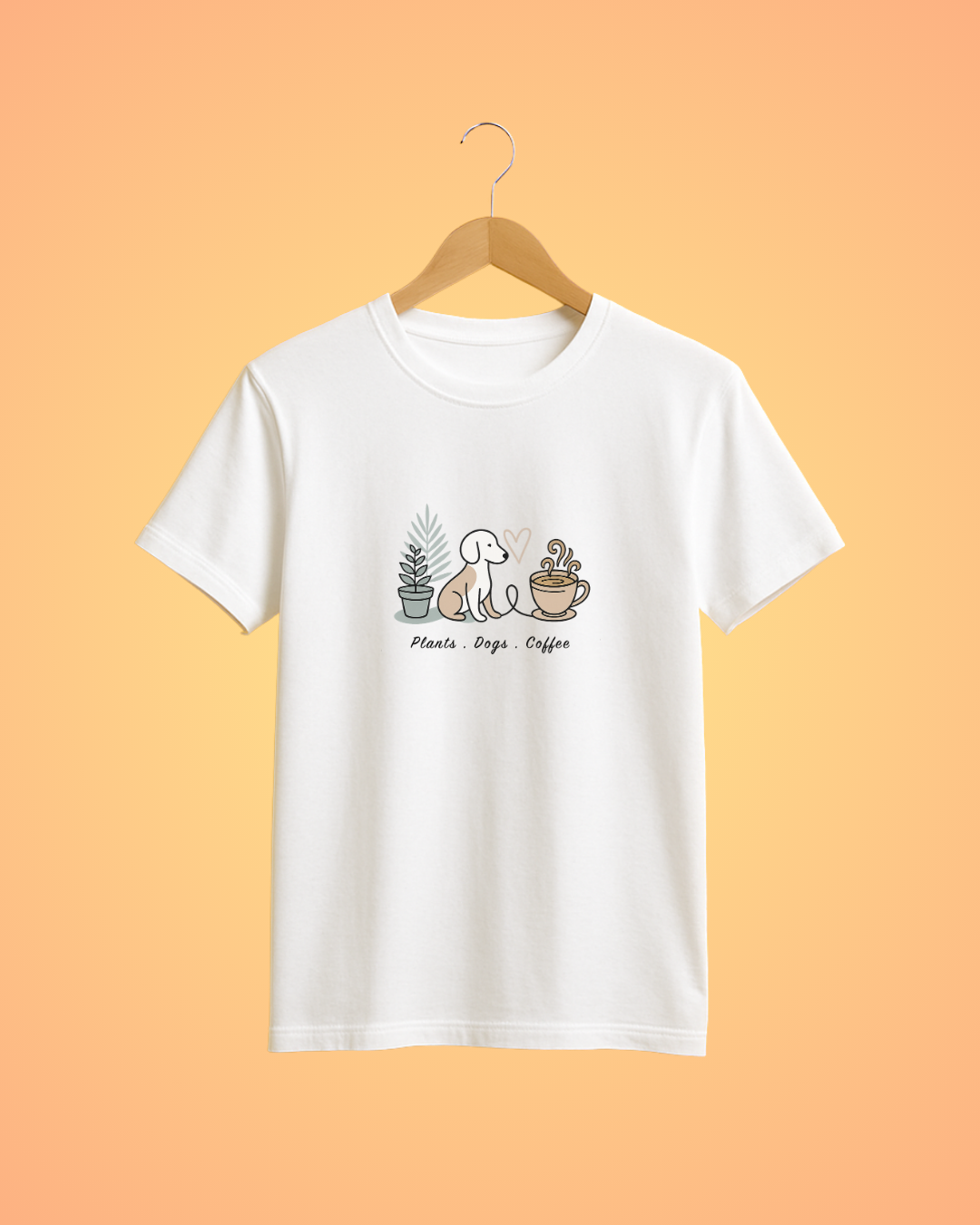 Plants, Pups & Perks T-Shirt
