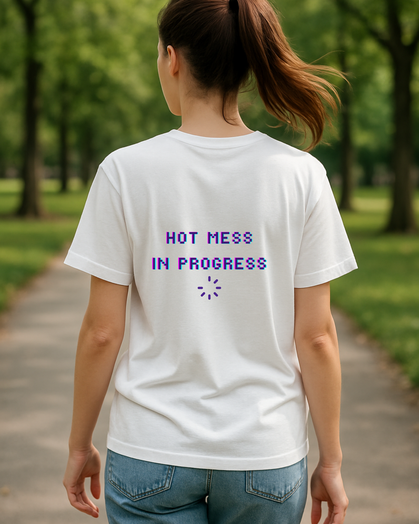 Hot Mess in Progress Tee