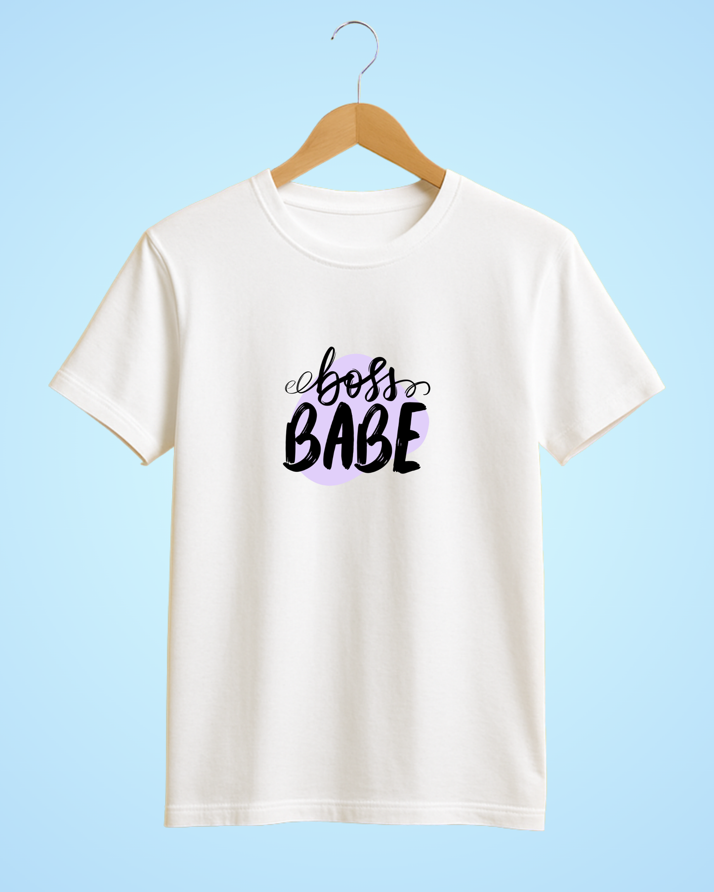 Boss Babe Classic white Tee