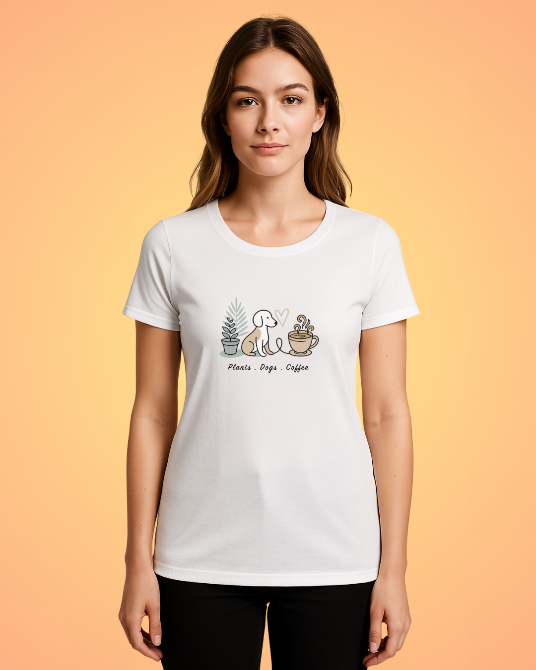 Plants, Pups & Perks T-Shirt